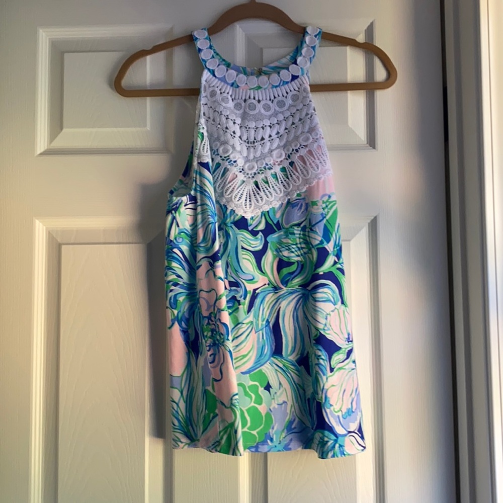 NWOT Lilly Pulitzer Halter Top, Size M